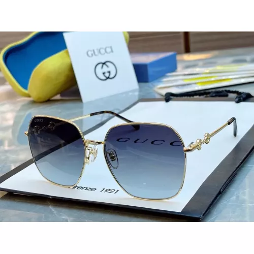 Gucci AAA Quality Sunglasses #1336777 $52.00 USD, Wholesale Replica Gucci AAA Quality Sunglasses