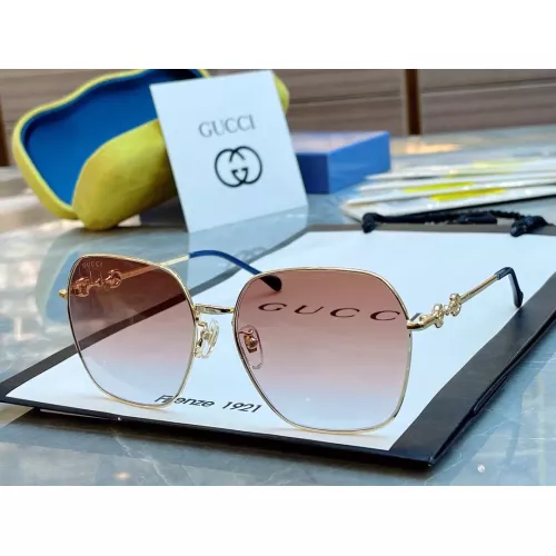 Gucci AAA Quality Sunglasses #1336780 $52.00 USD, Wholesale Replica Gucci AAA Quality Sunglasses