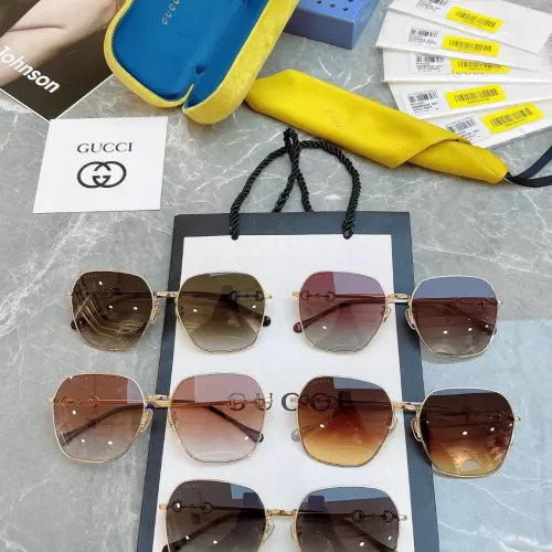 Replica Gucci AAA Quality Sunglasses #1336780 $52.00 USD for Wholesale