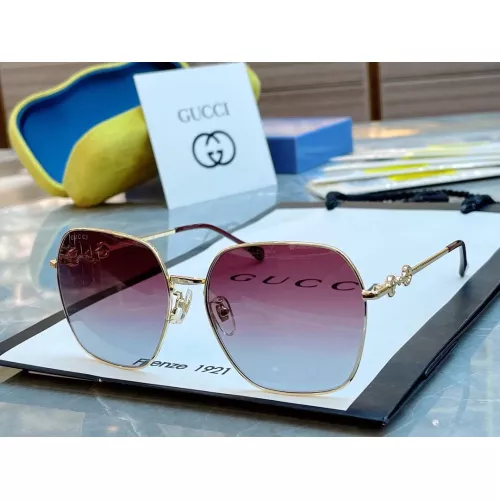 Gucci AAA Quality Sunglasses #1336781 $52.00 USD, Wholesale Replica Gucci AAA Quality Sunglasses