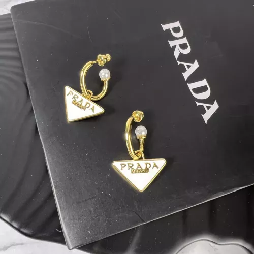 Prada Earrings For Women #1336812 $34.00 USD, Wholesale Replica Prada Earrings