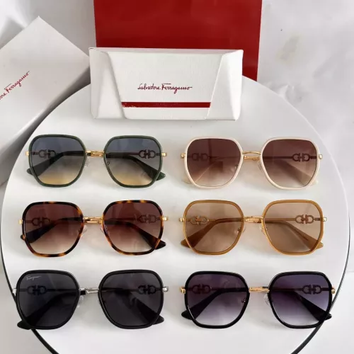 Replica Salvatore Ferragamo AAA Quality Sunglasses #1336827 $64.00 USD for Wholesale