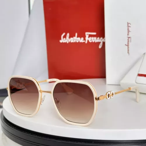 Salvatore Ferragamo AAA Quality Sunglasses #1336829 $64.00 USD, Wholesale Replica Salvatore Ferragamo AAA Quality Sunglasses