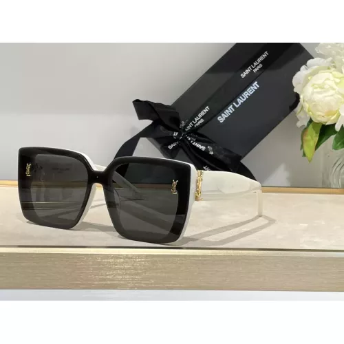 Yves Saint Laurent YSL AAA Quality Sunglasses #1336837 $68.00 USD, Wholesale Replica Yves Saint Laurent YSL AAA Quality Sunglasses