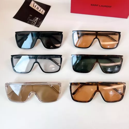 Replica Yves Saint Laurent YSL AAA Quality Sunglasses #1336853 $60.00 USD for Wholesale