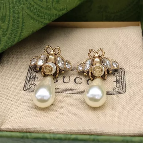Replica Gucci Earrings For Women #1336875 $29.00 USD for Wholesale