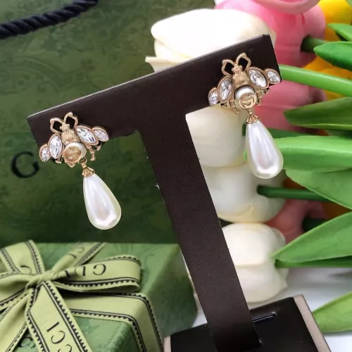 Replica Gucci Earrings For Women #1336875 $29.00 USD for Wholesale