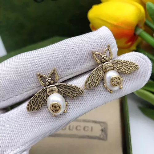 Replica Gucci Earrings For Women #1336936 $27.00 USD for Wholesale