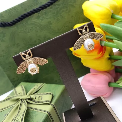 Replica Gucci Earrings For Women #1336936 $27.00 USD for Wholesale