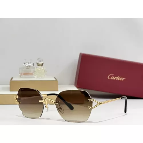 Cartier AAA Quality Sunglassess #1336970 $56.00 USD, Wholesale Replica Cartier AAA Quality Sunglassess