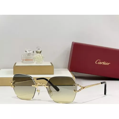 Cartier AAA Quality Sunglassess #1336971 $56.00 USD, Wholesale Replica Cartier AAA Quality Sunglassess