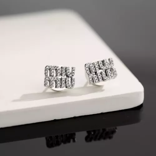 Replica MIU MIU Earrings For Women #1336972 $27.00 USD for Wholesale