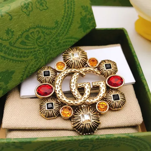 Replica Gucci Brooches For Women #1337049 $29.00 USD for Wholesale