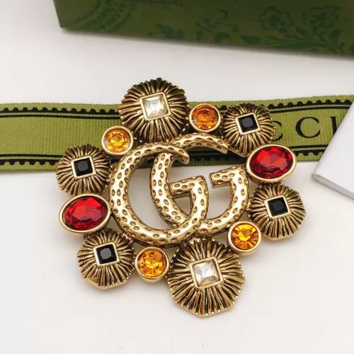 Replica Gucci Brooches For Women #1337049 $29.00 USD for Wholesale
