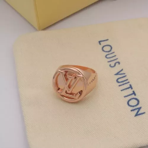 Louis Vuitton LV Rings In Rose Gold #1337068 $25.00 USD, Wholesale Replica Louis Vuitton LV Rings