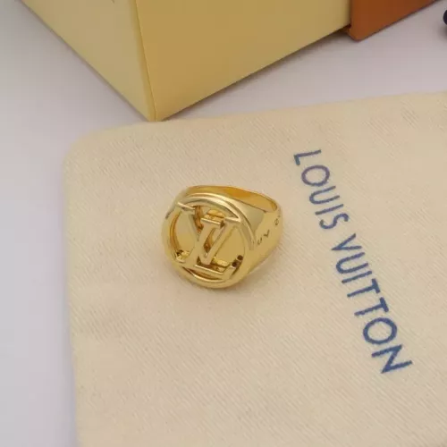 Louis Vuitton LV Rings In Gold #1337069 $25.00 USD, Wholesale Replica Louis Vuitton LV Rings