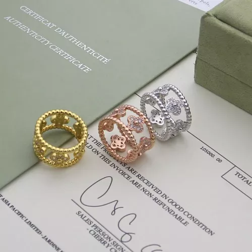 Replica Van Cleef & Arpels Rings For Women #1337076 $27.00 USD for Wholesale