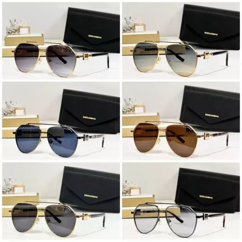 Replica Dolce & Gabbana AAA Quality Sunglasses #1337110 $60.00 USD for Wholesale