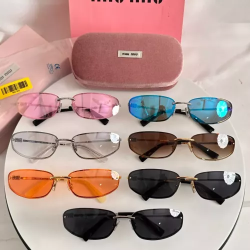 Replica MIU MIU AAA Quality Sunglasses #1337128 $60.00 USD for Wholesale