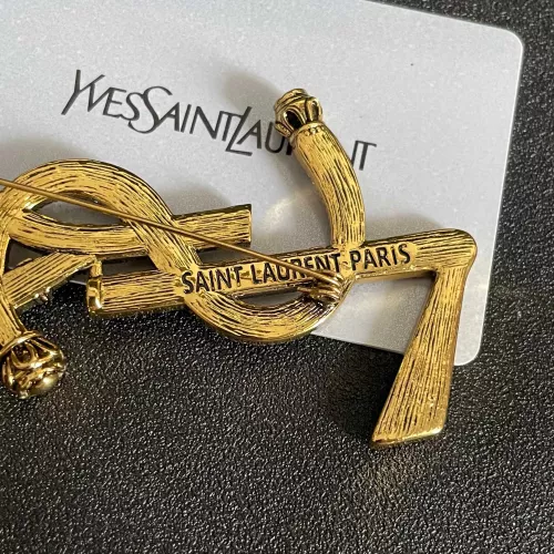 Replica Yves Saint Laurent Brooches For Women #1337161 $29.00 USD for Wholesale