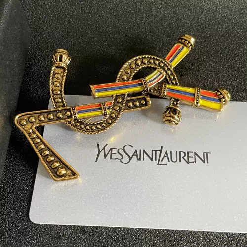 Replica Yves Saint Laurent Brooches For Women #1337161 $29.00 USD for Wholesale