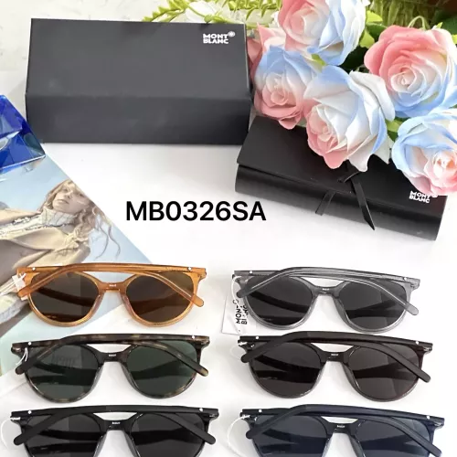 Replica Montblanc AAA Quality Sunglasses #1337165 $56.00 USD for Wholesale