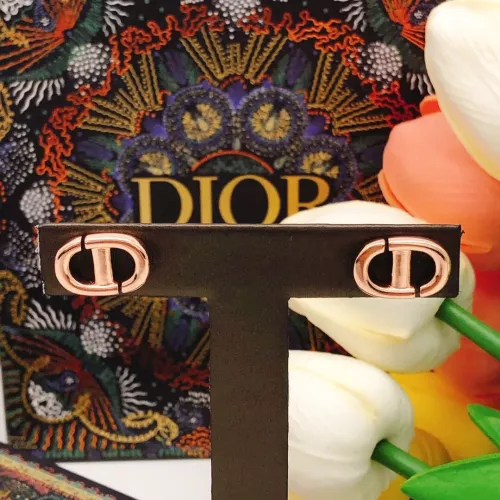 Replica Christian Dior Earrings For Women #1337203 $25.00 USD for Wholesale
