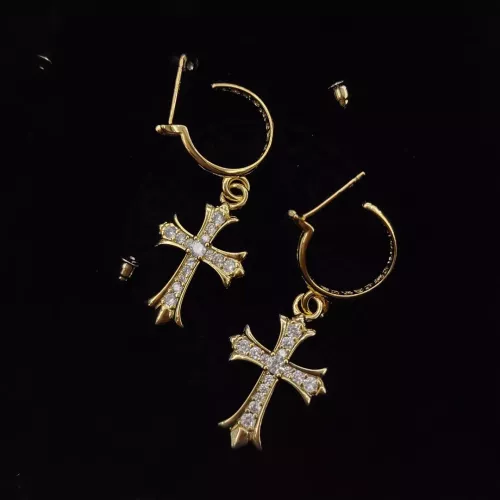 Chrome Hearts Earrings For Women #1337232 $34.00 USD, Wholesale Replica Chrome Hearts Earrings