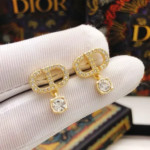 Replica Christian Dior Earrings For Women #1337248 $27.00 USD for Wholesale