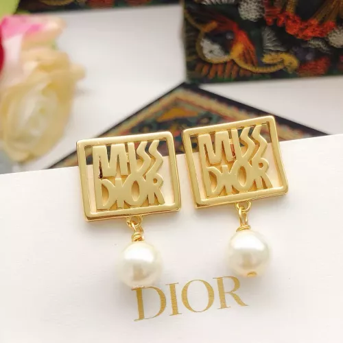 Christian Dior Earrings For Women #1337250 $27.00 USD, Wholesale Replica Christian Dior Earrings