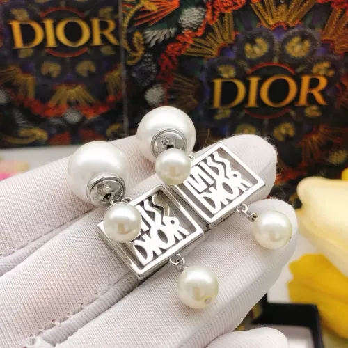 Replica Christian Dior Earrings For Women #1337253 $29.00 USD for Wholesale
