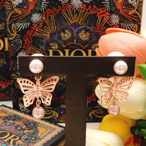Replica Christian Dior Earrings For Women #1337255 $29.00 USD for Wholesale