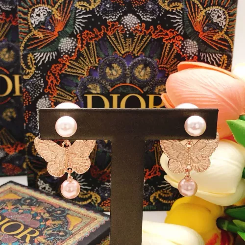 Replica Christian Dior Earrings For Women #1337256 $29.00 USD for Wholesale