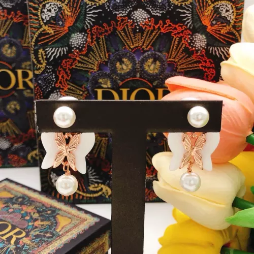 Replica Christian Dior Earrings For Women #1337260 $29.00 USD for Wholesale