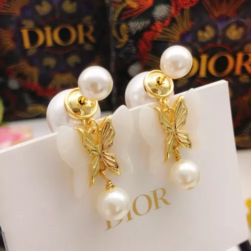 Replica Christian Dior Earrings For Women #1337261 $29.00 USD for Wholesale