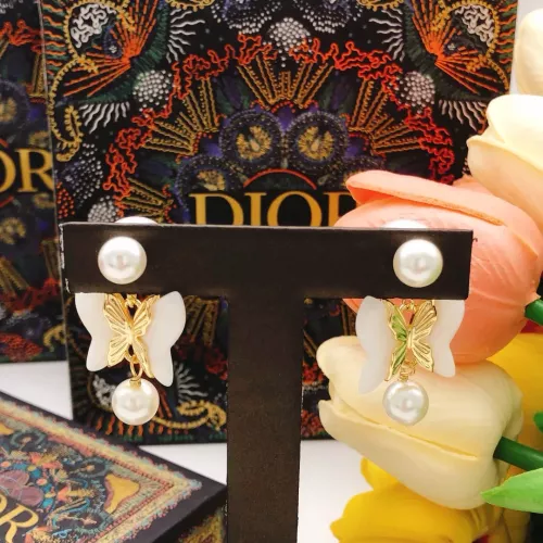 Replica Christian Dior Earrings For Women #1337261 $29.00 USD for Wholesale