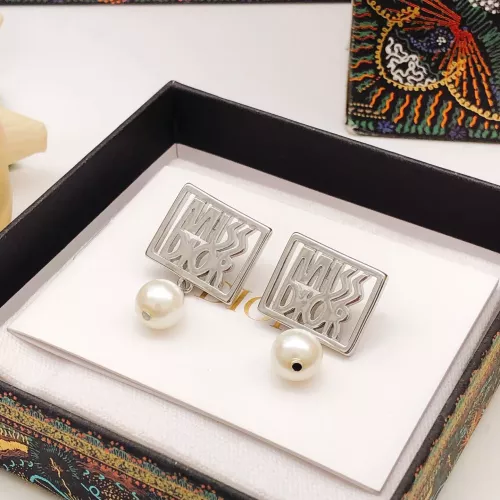 Replica Christian Dior Earrings For Women #1337269 $27.00 USD for Wholesale