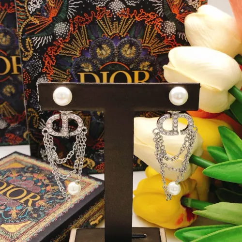 Replica Christian Dior Earrings For Women #1337298 $29.00 USD for Wholesale