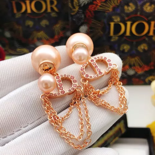 Replica Christian Dior Earrings For Women #1337299 $29.00 USD for Wholesale