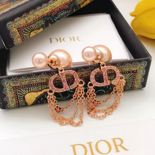 Replica Christian Dior Earrings For Women #1337299 $29.00 USD for Wholesale