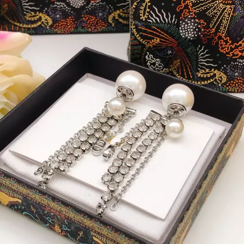 Replica Christian Dior Earrings For Women #1337300 $32.00 USD for Wholesale