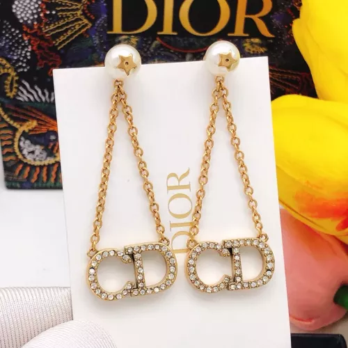 Christian Dior Earrings For Women #1337303 $27.00 USD, Wholesale Replica Christian Dior Earrings