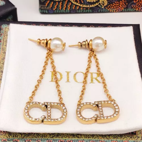 Replica Christian Dior Earrings For Women #1337303 $27.00 USD for Wholesale