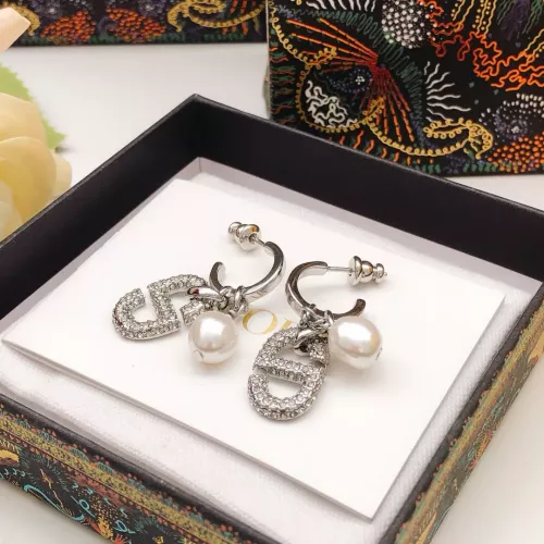 Replica Christian Dior Earrings For Women #1337331 $29.00 USD for Wholesale