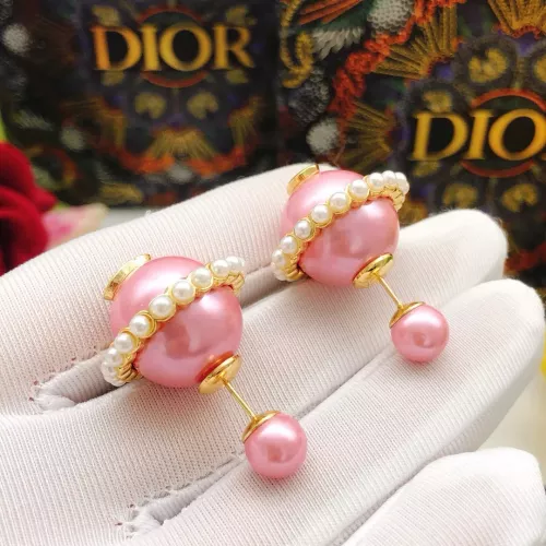 Replica Christian Dior Earrings For Women #1337333 $32.00 USD for Wholesale