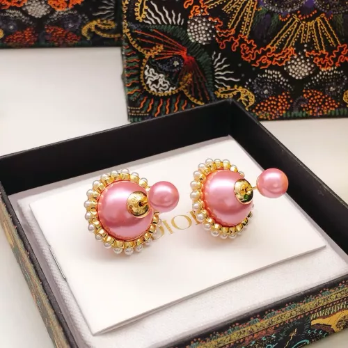 Replica Christian Dior Earrings For Women #1337333 $32.00 USD for Wholesale