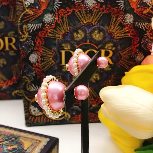Replica Christian Dior Earrings For Women #1337333 $32.00 USD for Wholesale