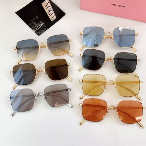 Replica MIU MIU AAA Quality Sunglasses #1337360 $60.00 USD for Wholesale