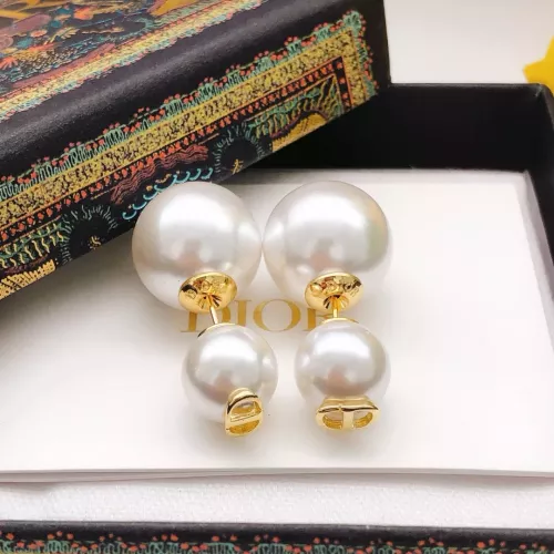 Replica Christian Dior Earrings For Women #1337363 $25.00 USD for Wholesale