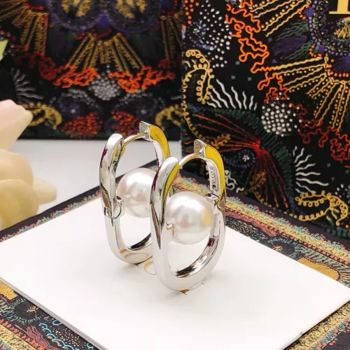 Replica Christian Dior Earrings For Women #1337364 $27.00 USD for Wholesale